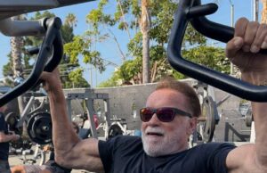 News Room : Arnold Schwarzenegger pumps iron on his 79th birthday and receives sweet tribute from his daughter Katherine