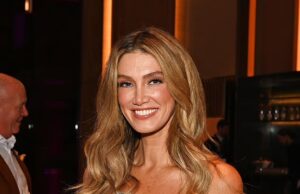 News Room : Delta Goodrem looks pretty in pink at the Attitude Pride Awards in London after Eurovision heartbreak – as she teases exciting new chapter