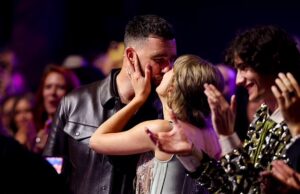 News Room : Travis Kelce’s heartwarming reaction to marrying Taylor Swift revealed: How NFL star let down his guard during Madison Square Garden ceremony