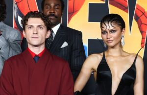 News Room : Zendaya thrills in a plunging black gown alongside husband Tom Holland at star-studded Spider-Man: Brand New Day premiere in LA
